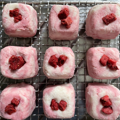 Strawberry Chicken Goat Milk Granules