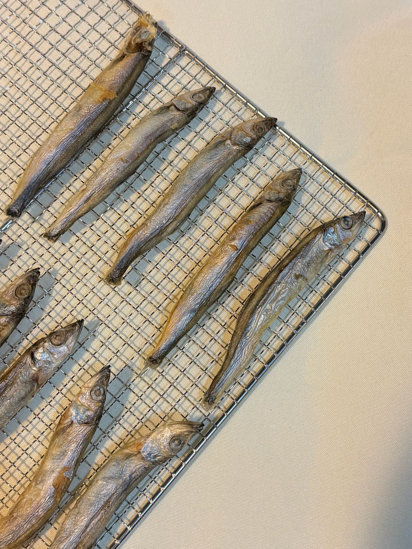 Freeze-dried Canadian capelin